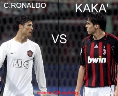 c-ronaldo vs kaka'